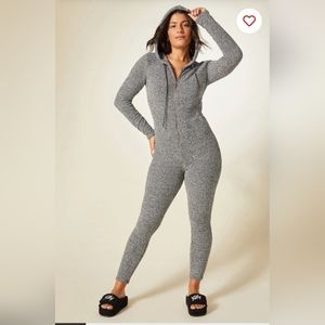 Fabletics, Pet Me Heart Pocket Onesie (M) Stardust
